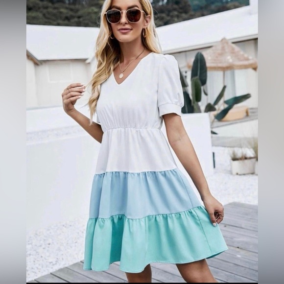 Dresses & Skirts - New Summer Colorblock Dress